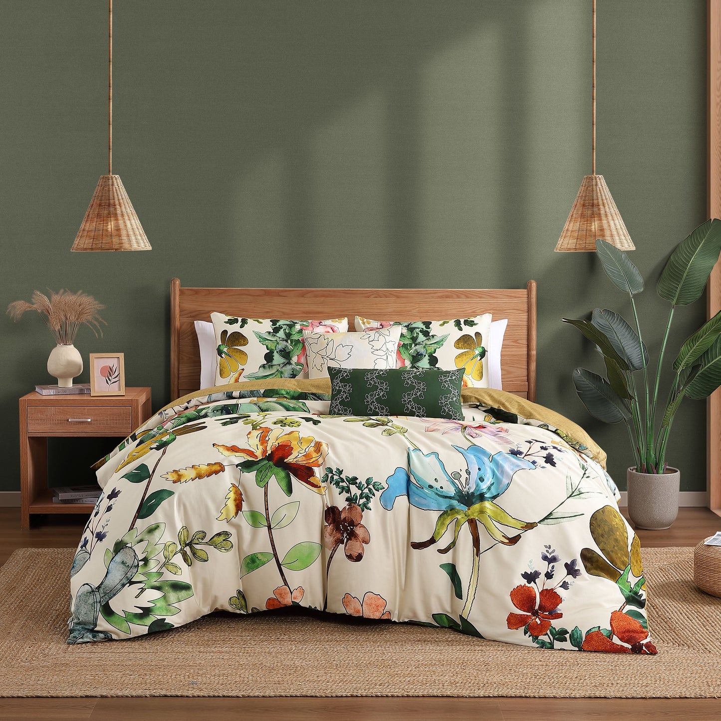 Bebejan Radiance 5 Piece Reversible Comforter Set
