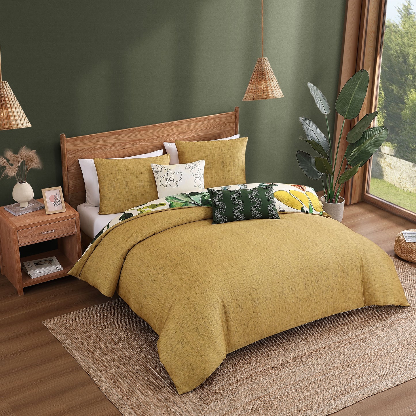 Bebejan Radiance 5 Piece Reversible Comforter Set