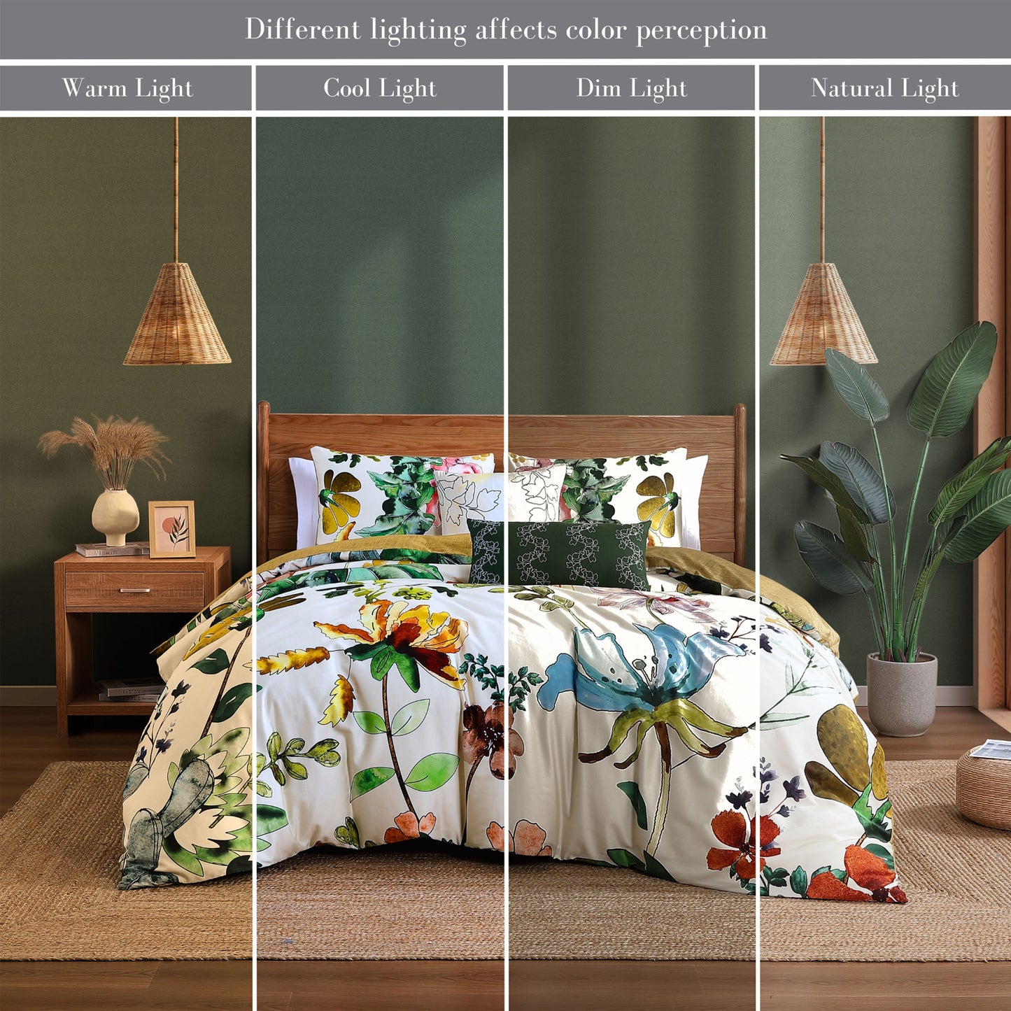 Bebejan Radiance 5 Piece Reversible Comforter Set