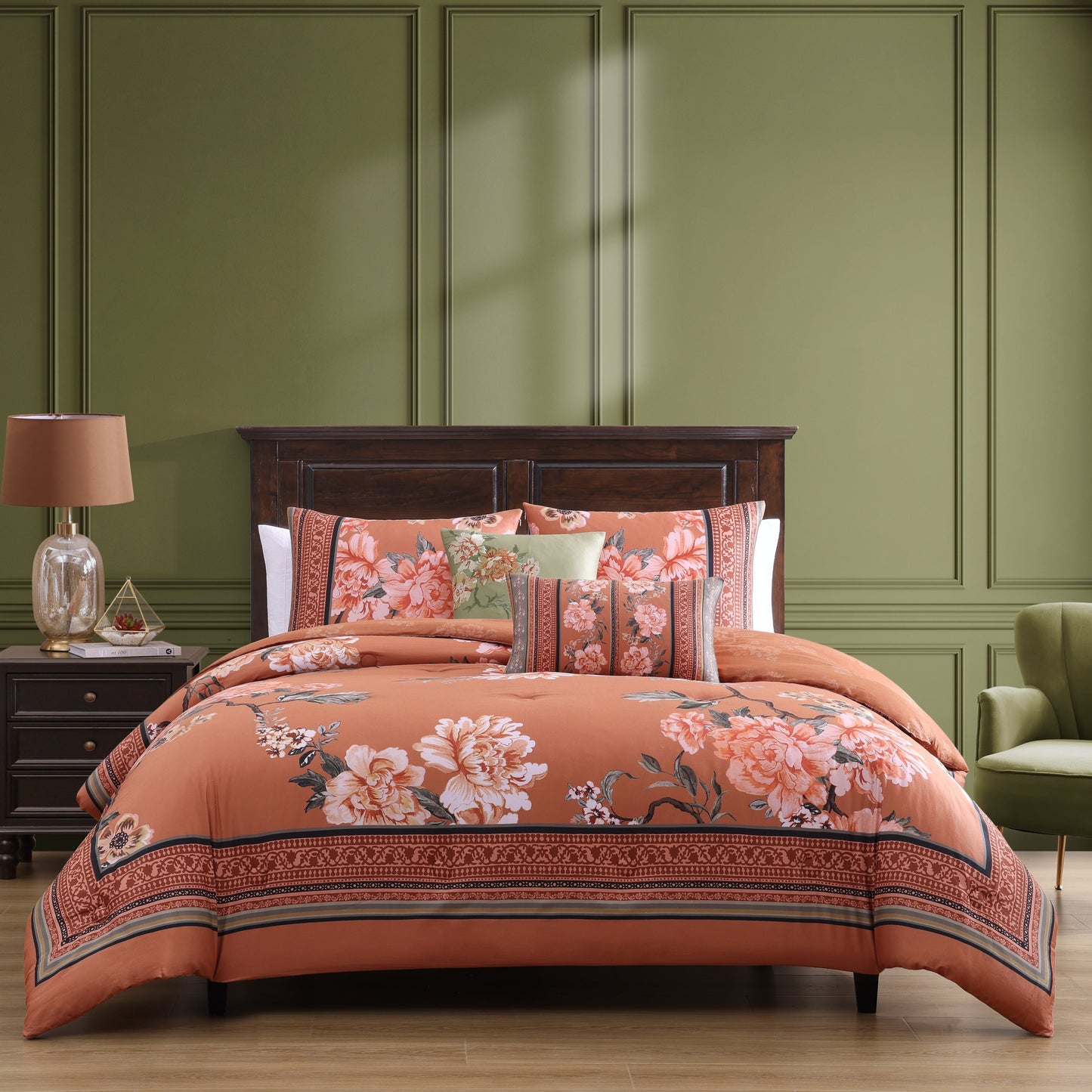 Bebejan Rossana 5 Piece Reversible Comforter Set Comforter Sets By Bebejan®