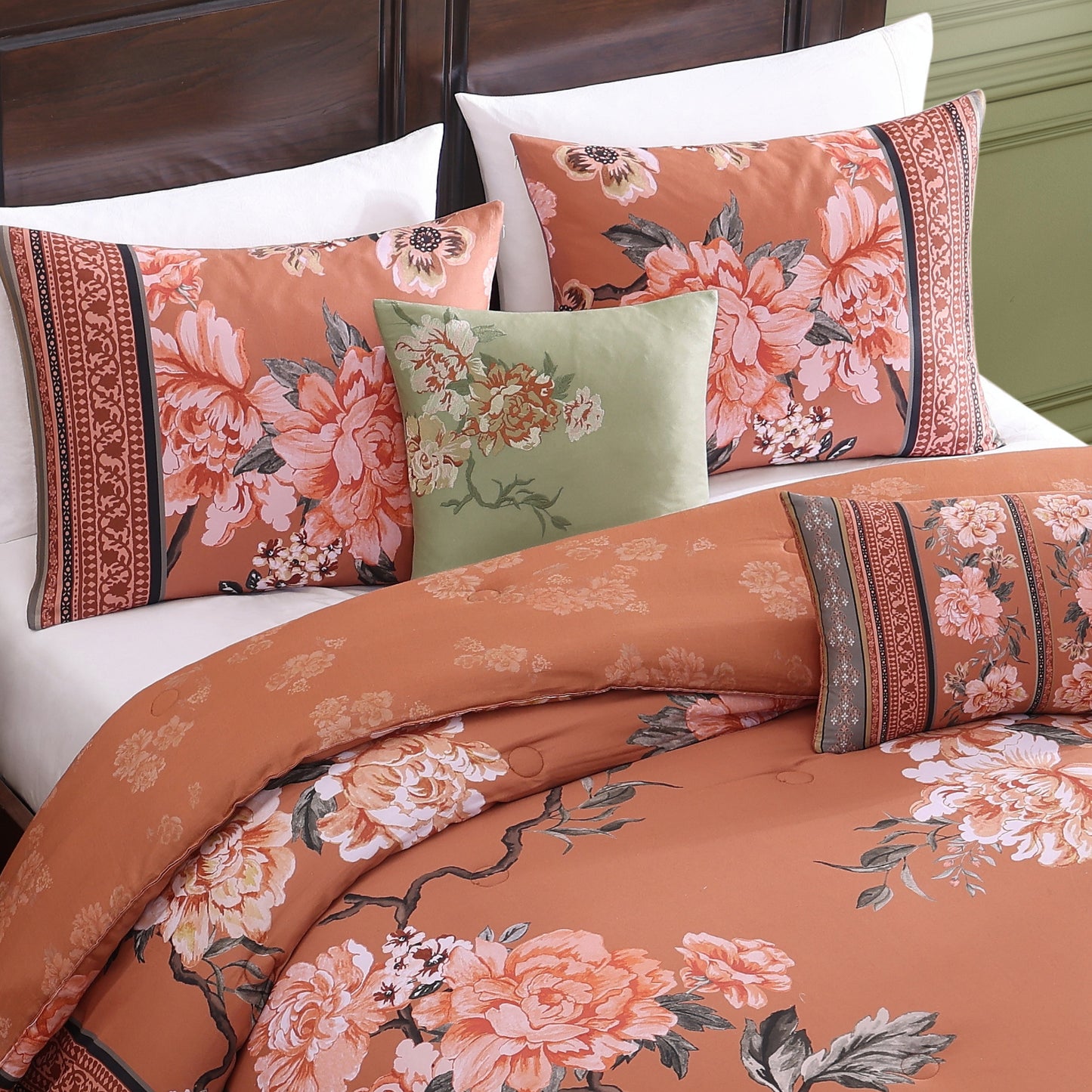 Bebejan Rossana 5 Piece Reversible Comforter Set Comforter Sets By Bebejan®