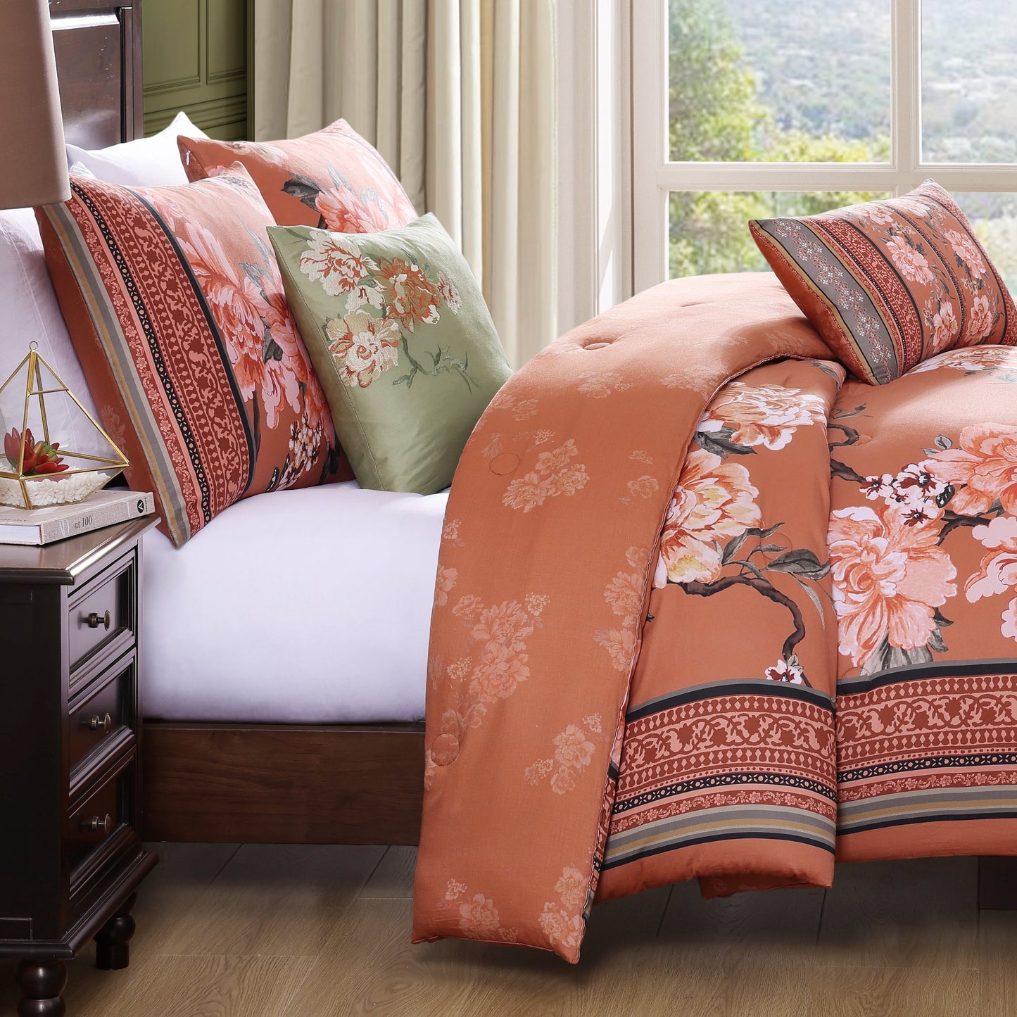 Bebejan Rossana 5 Piece Reversible Comforter Set Comforter Sets By Bebejan®