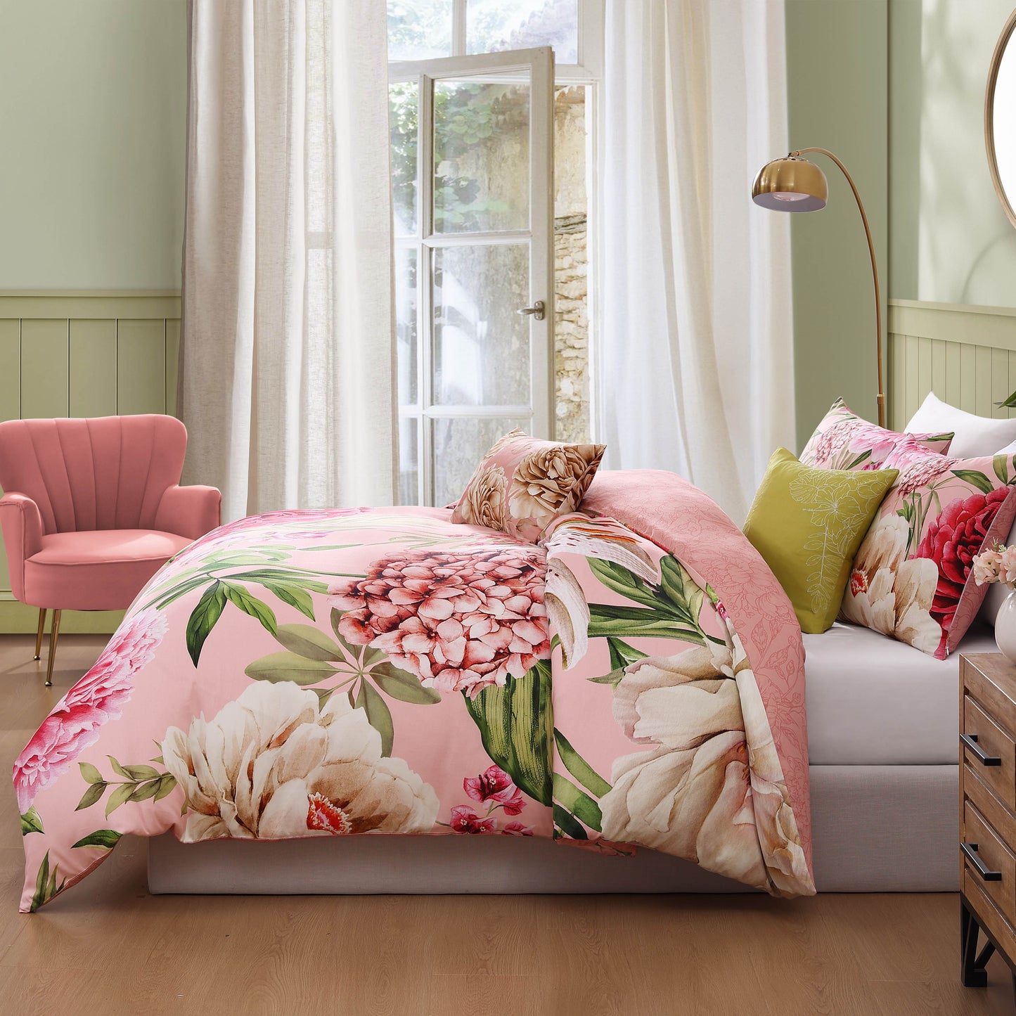 Bebejan Spring Forever 5 Piece Reversible Comforter Set