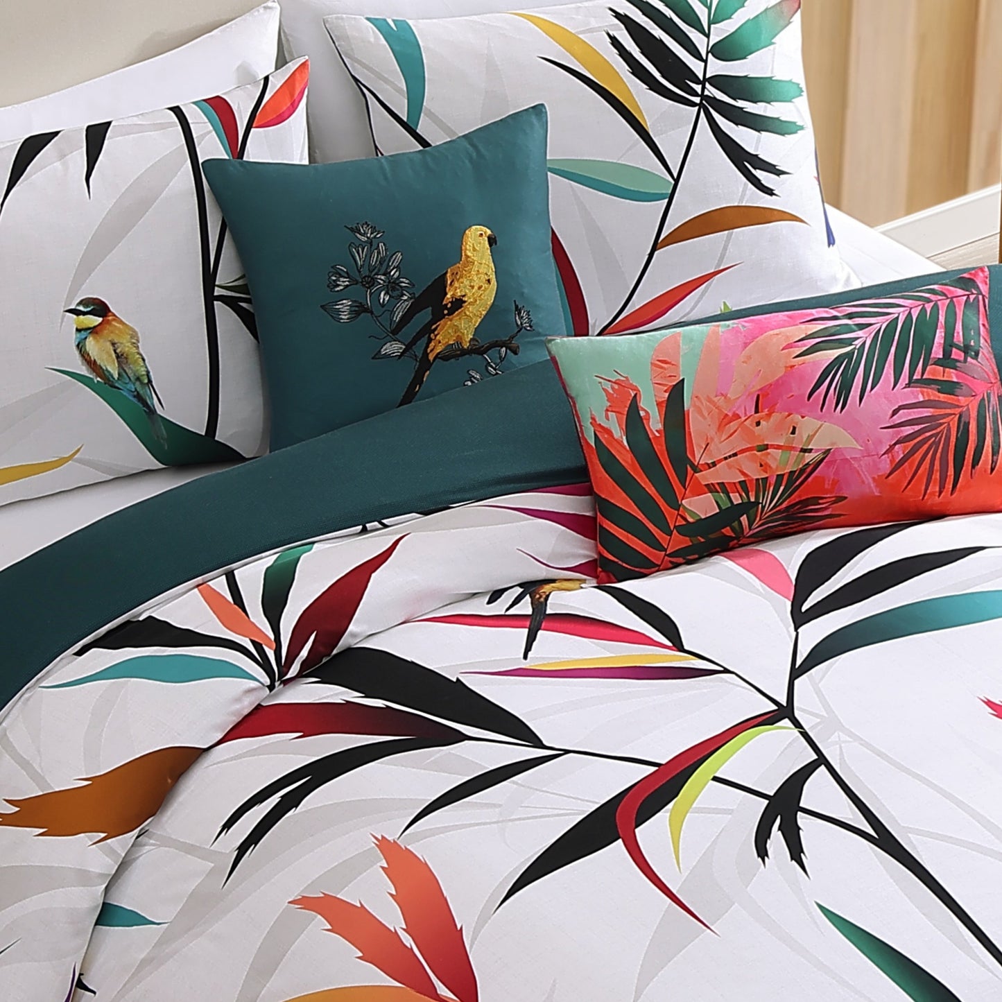 Bebejan Tropical Fusion 5 Piece Reversible Comforter Set Comforter Sets By Bebejan®