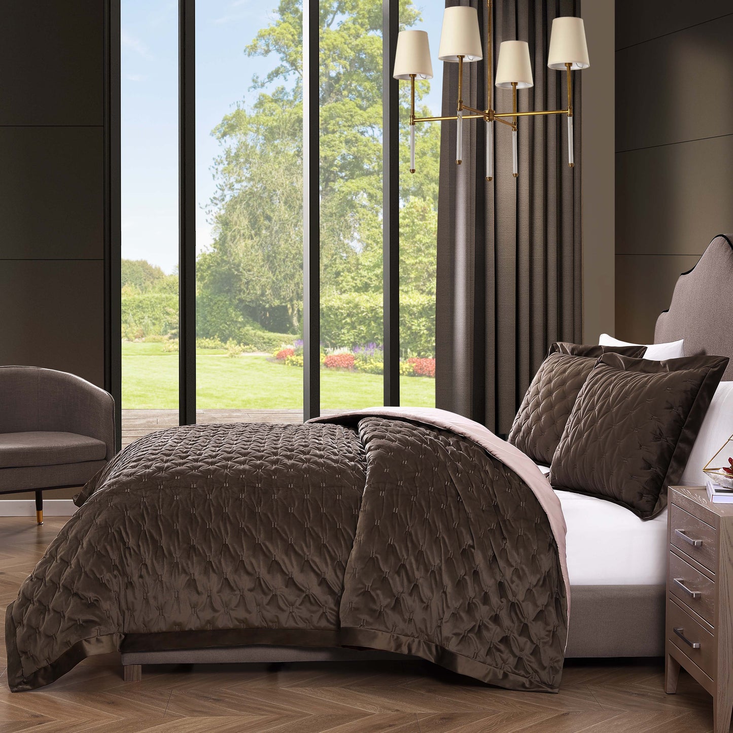 Bebejan 3 Piece Velvet Comforter Set Comforter Sets By Bebejan®