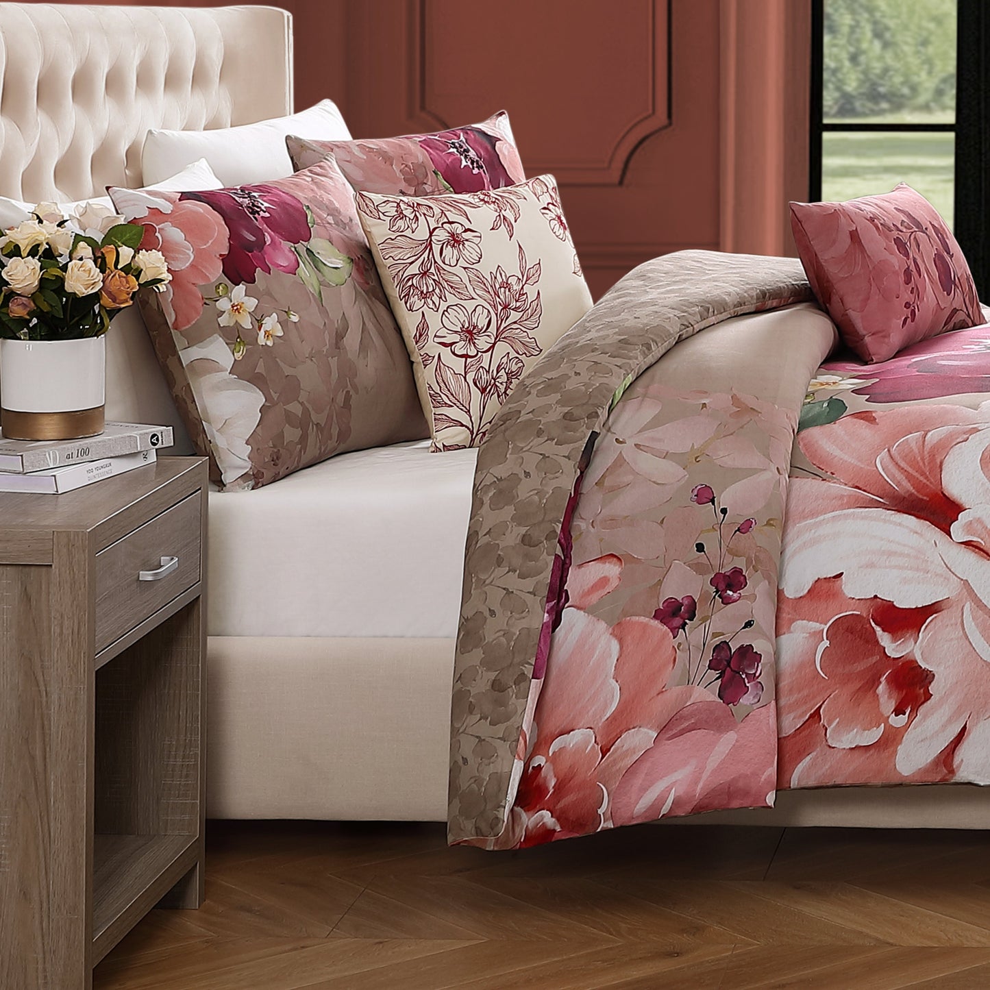 Bebejan Florence 5 Piece Reversible Comforter Set Comforter Sets By Bebejan®