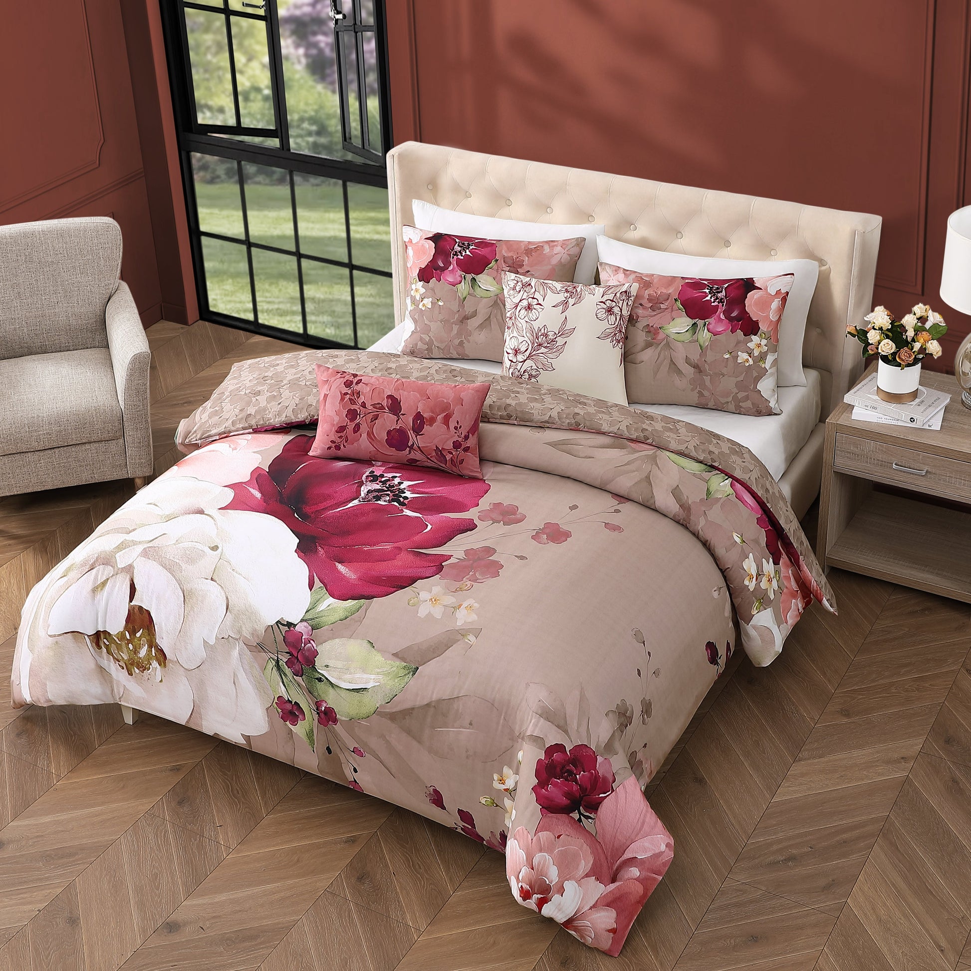 Bebejan Florence 5 Piece Reversible Comforter Set Comforter Sets By Bebejan®