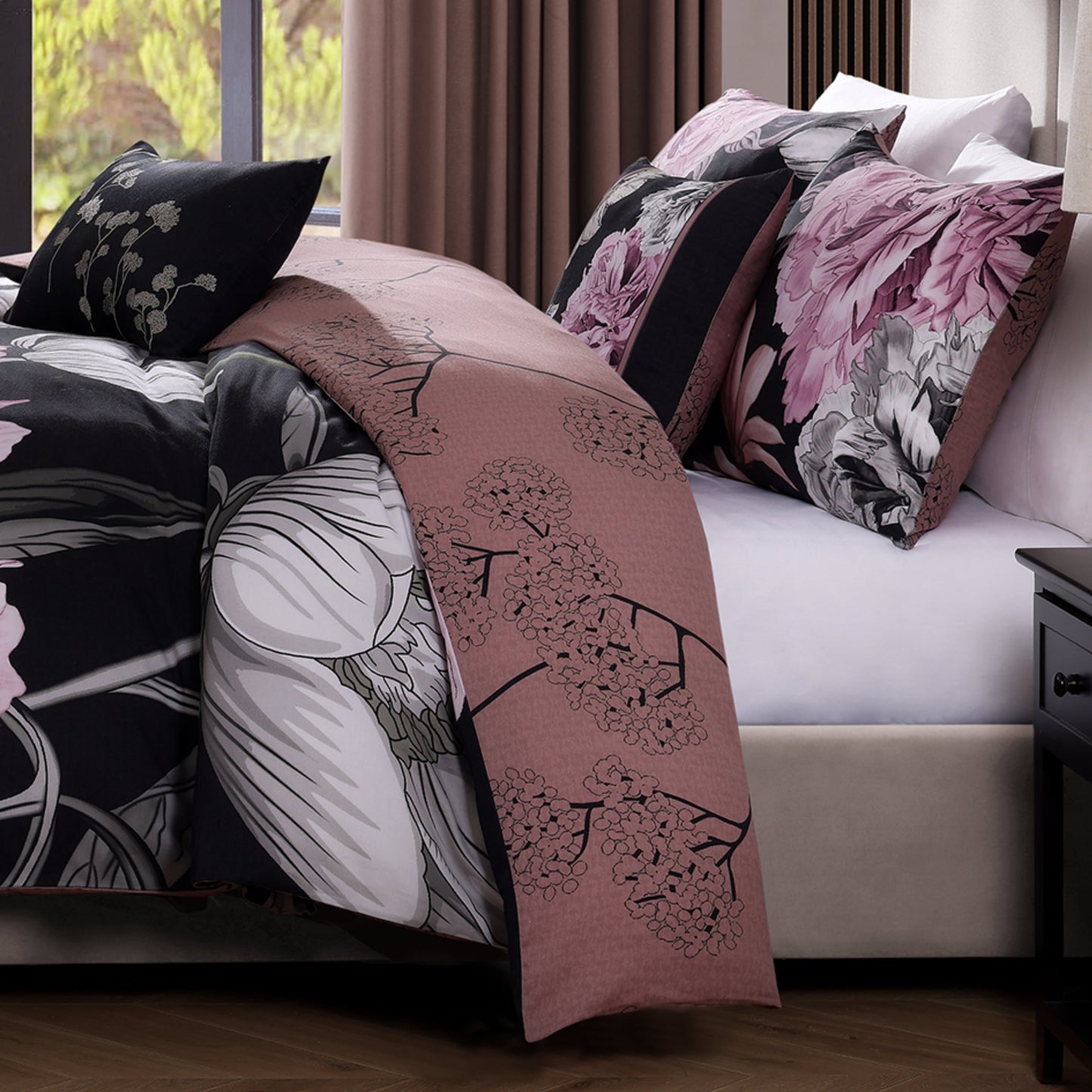 Bebejan Midnight Meadow 5 Piece Reversible Comforter Set Comforter Sets By Bebejan®